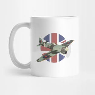 Hawker Tempest British WW2 Airplane Mug